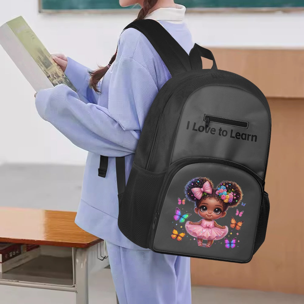 17 inch Children's School Bag Polyester