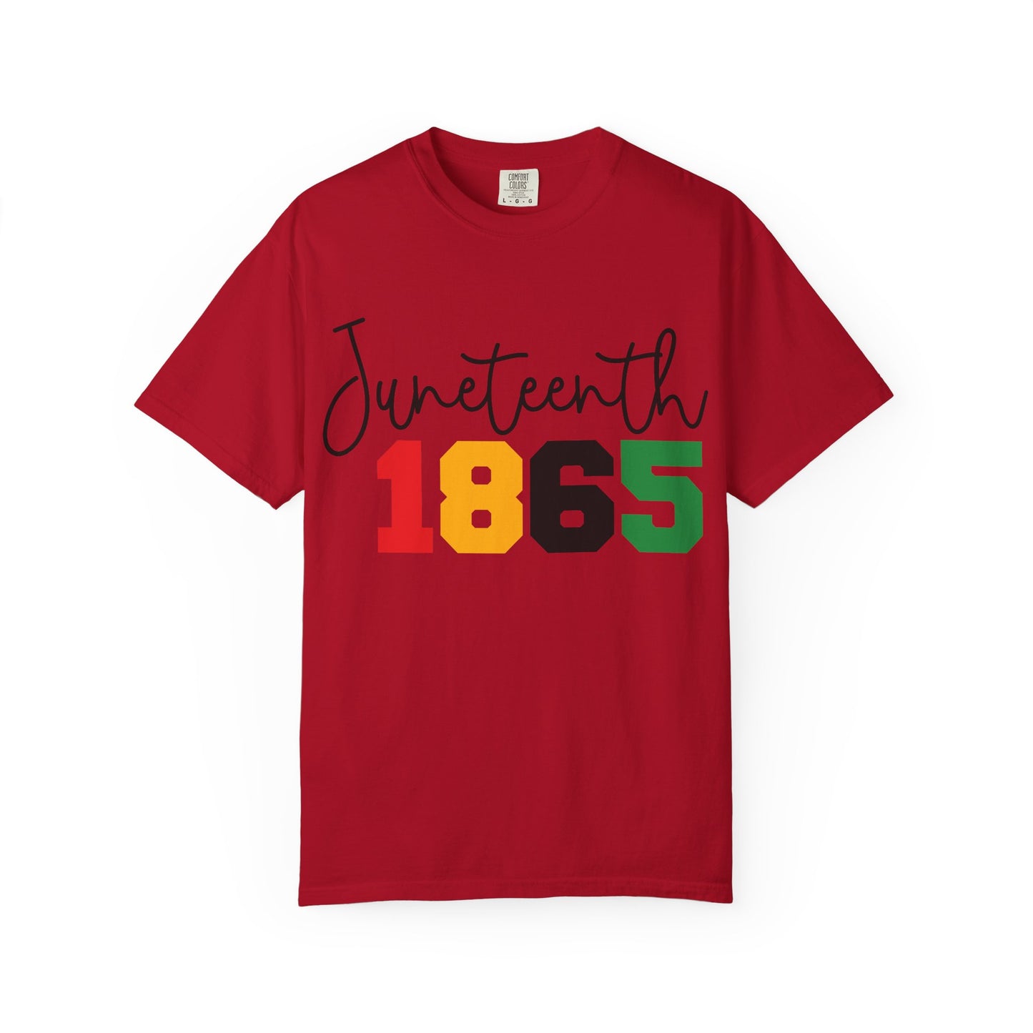 Juneteenth 1865 Unisex Garment-Dyed T-shirt