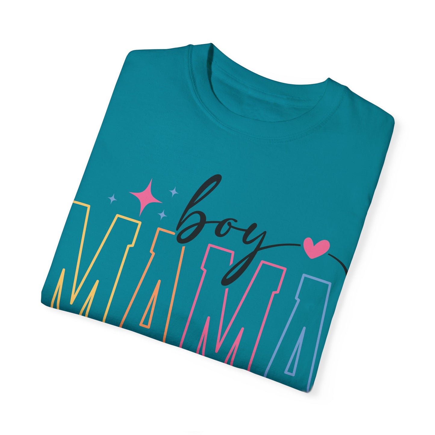 Boy Mama Unisex Garment-Dyed T-Shirt - Perfect Gift for Moms