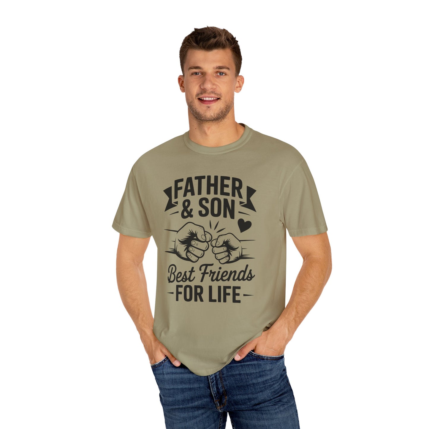 Father & Son Best Friends T-Shirt, Unisex Tee for Dads, Gifts for Fathers Day, Family Bonding, Matching Outfits, Casual Comfort