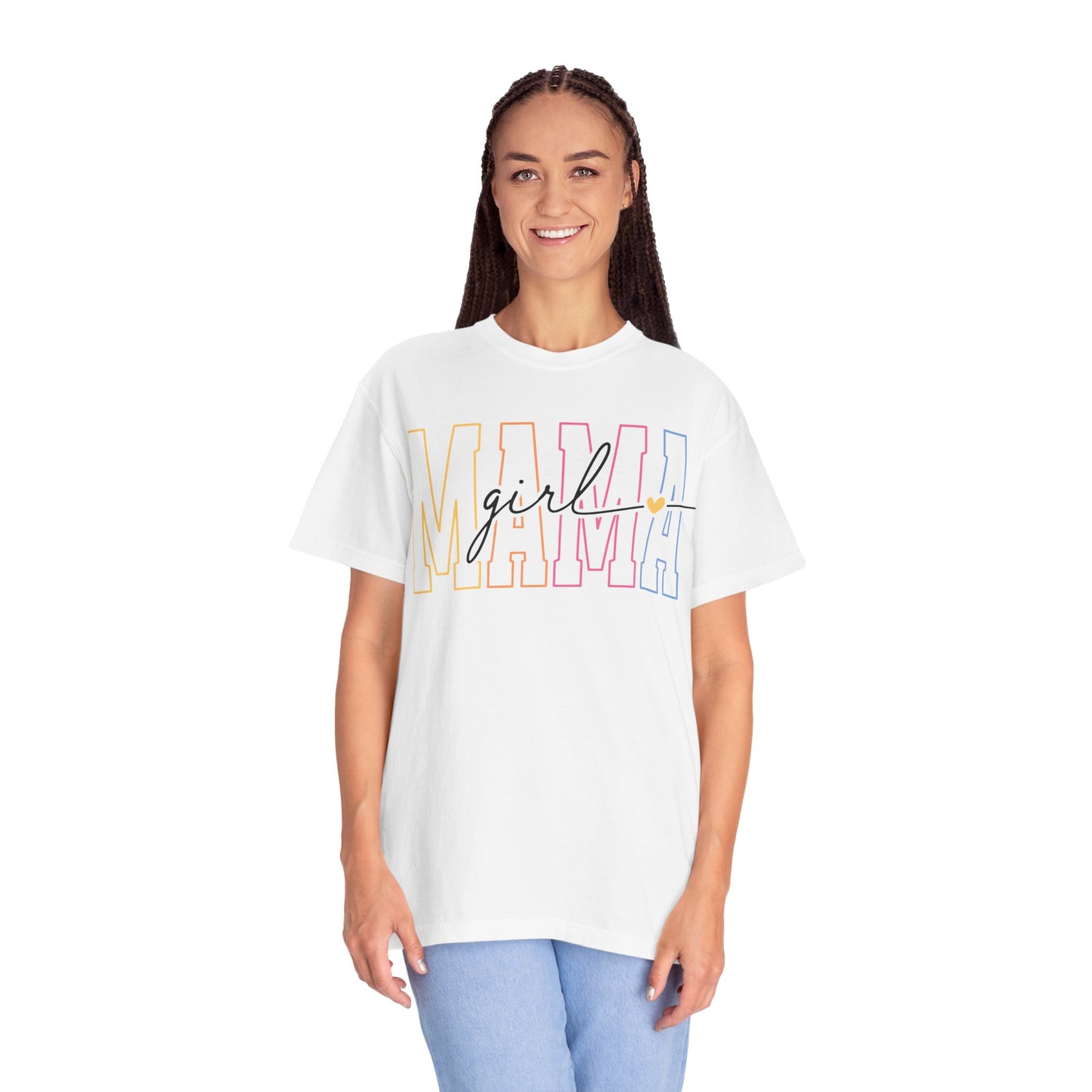 Mama Girl Unisex Garment-Dyed T-Shirt - Stylish and Comfortable Mother's Day Gift