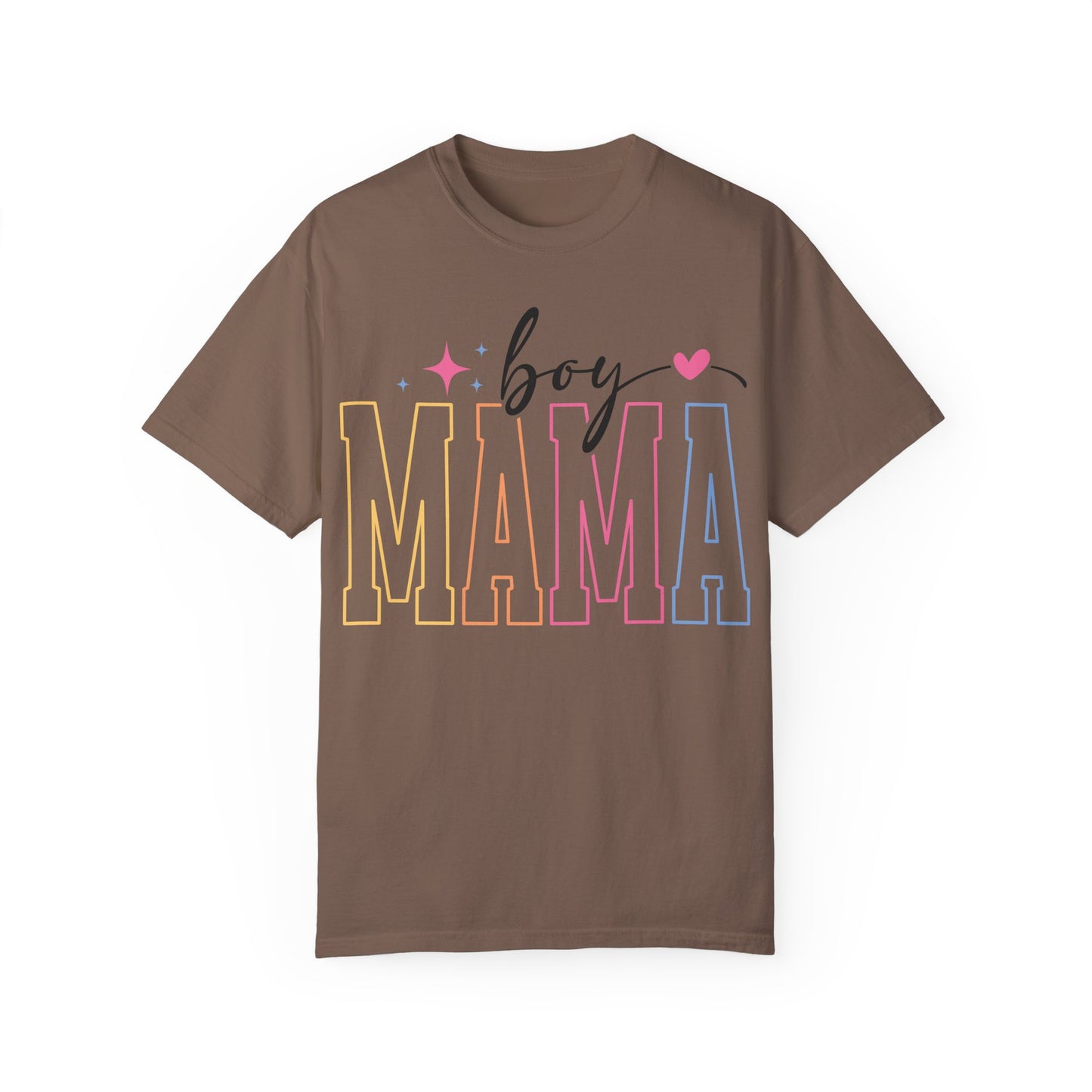 Boy Mama Unisex Garment-Dyed T-Shirt - Perfect Gift for Moms