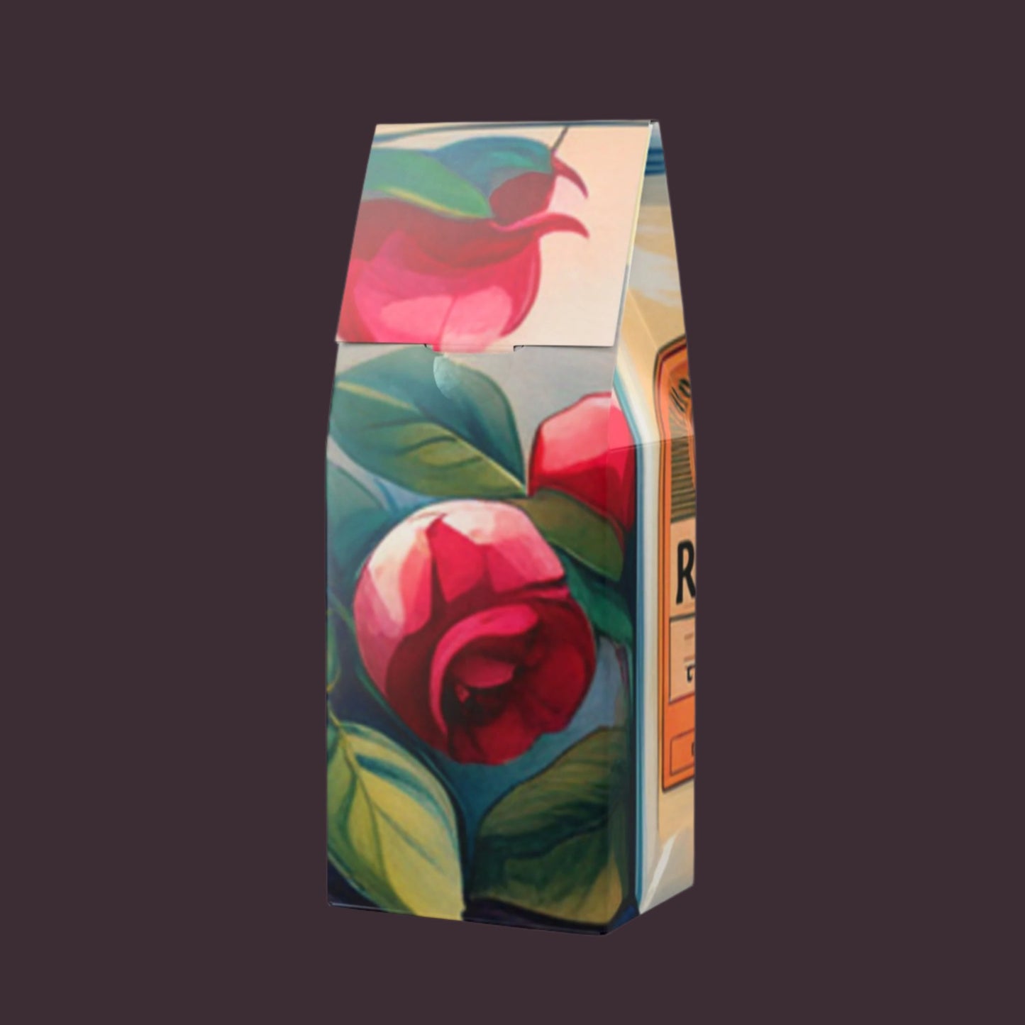 Bitterroot Coffee Blend (Dark French Roast), Ground and Whole Bean Option, Food Gift.