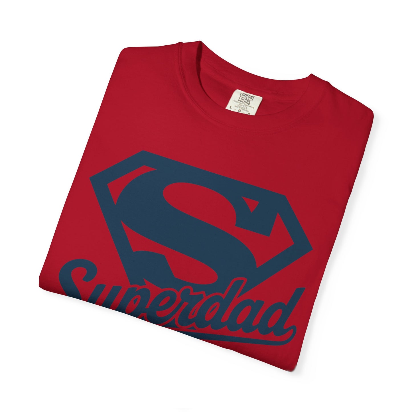 Superdad Unisex Garment-Dyed T-Shirt, Father's Day Gift, Dad T-Shirt, Birthday Gift, Family Reunion Wear, Casual Style