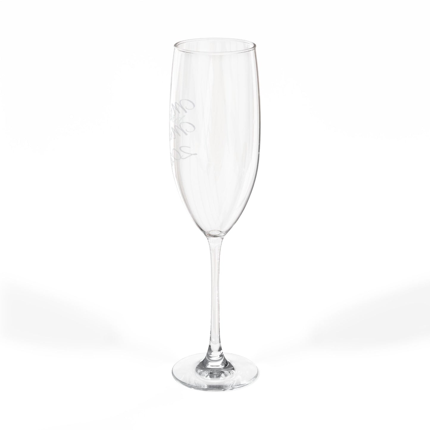 Personalized Champagne Glasses, Engraved Wedding Toasting Flutes, Custom Bridal Shower Gift, Anniversary Celebration Drinkware