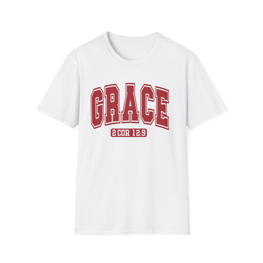 Grace T-Shirt, Inspirational Apparel, Christian Gift, Faith-Based Clothing, Casual Everyday Wear, Scripture Tee