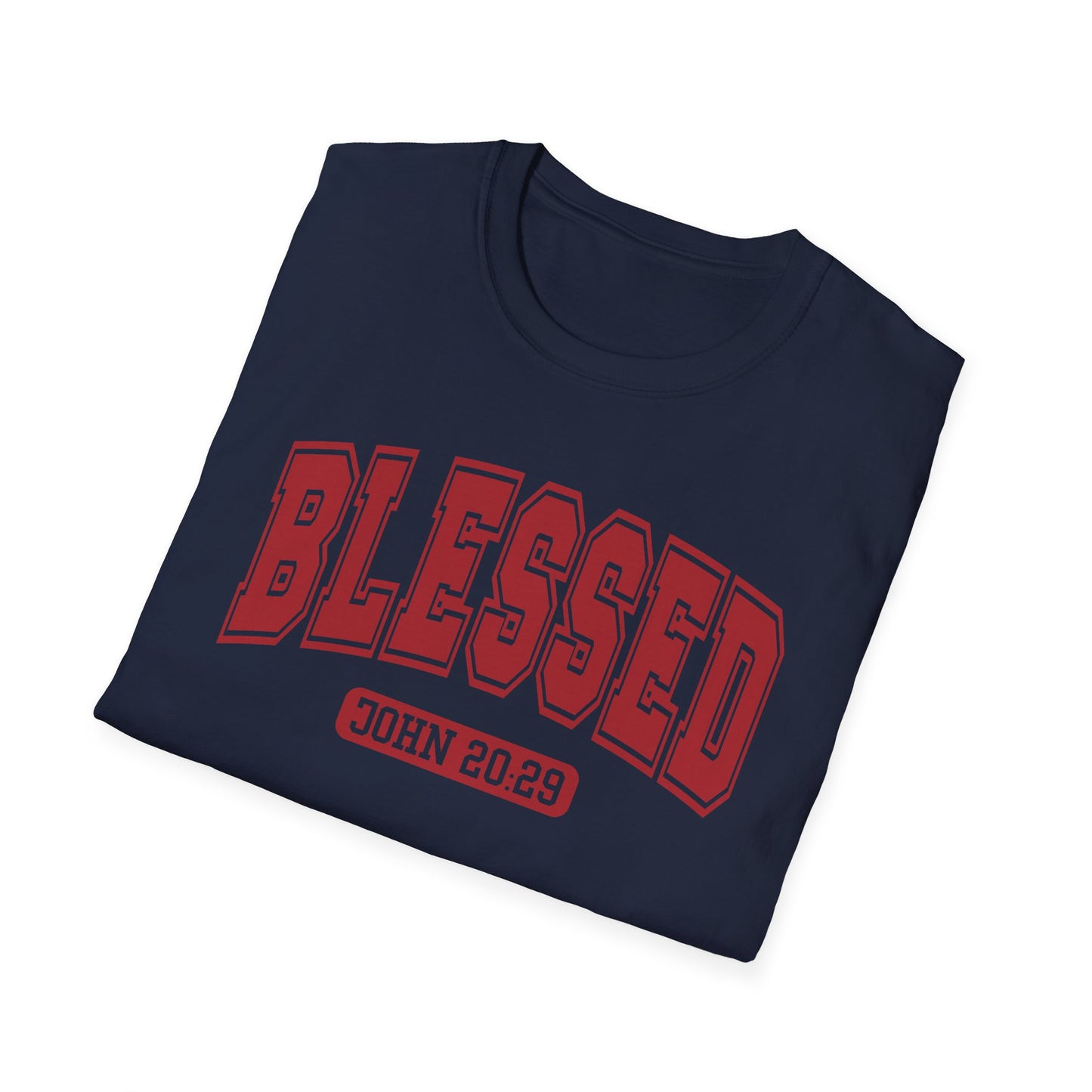 Blessed Unisex T-Shirt, Faith Apparel, Christian Graphic Tee, Gift for Believers, Inspirational Shirt