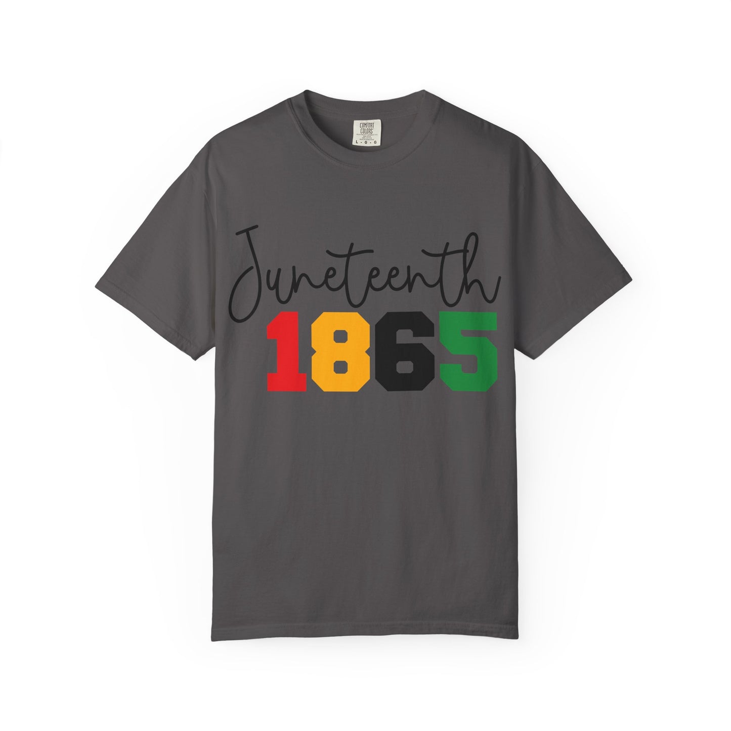 Juneteenth 1865 Unisex Garment-Dyed T-shirt