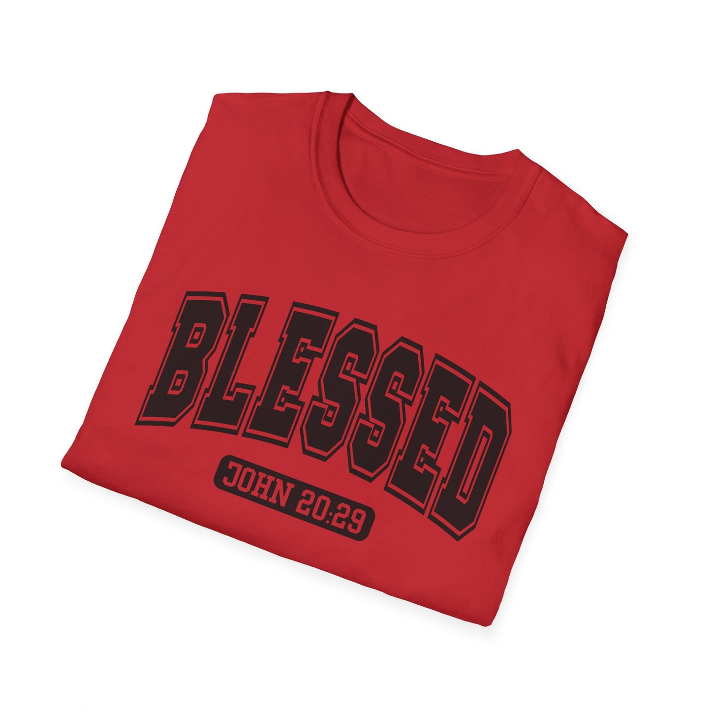 Blessed Unisex T-Shirt, Faith-Based Apparel, Christian Gift, Inspirational Tee, Bible Verse Clothing