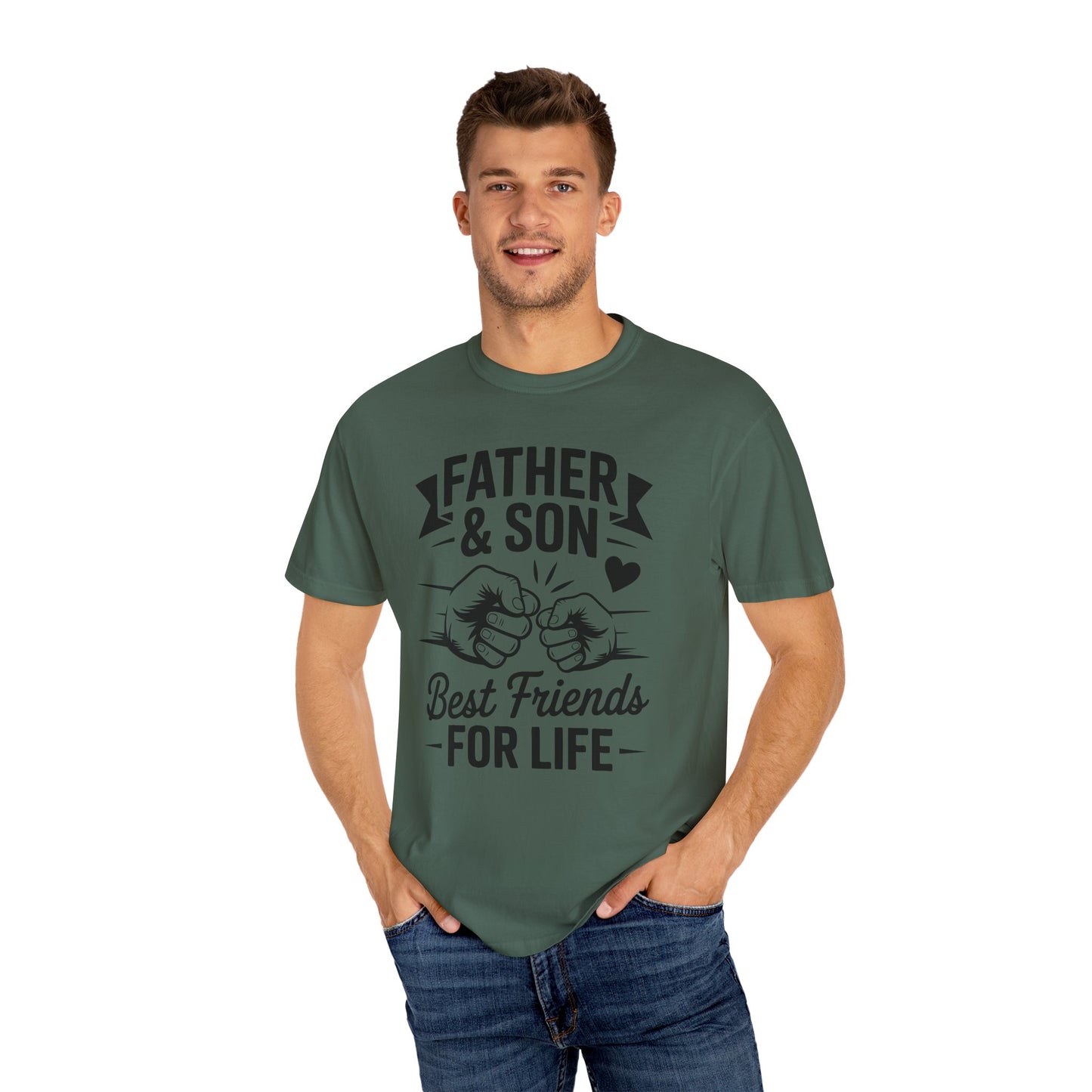 Father & Son Best Friends T-Shirt, Unisex Tee for Dads, Gifts for Fathers Day, Family Bonding, Matching Outfits, Casual Comfort
