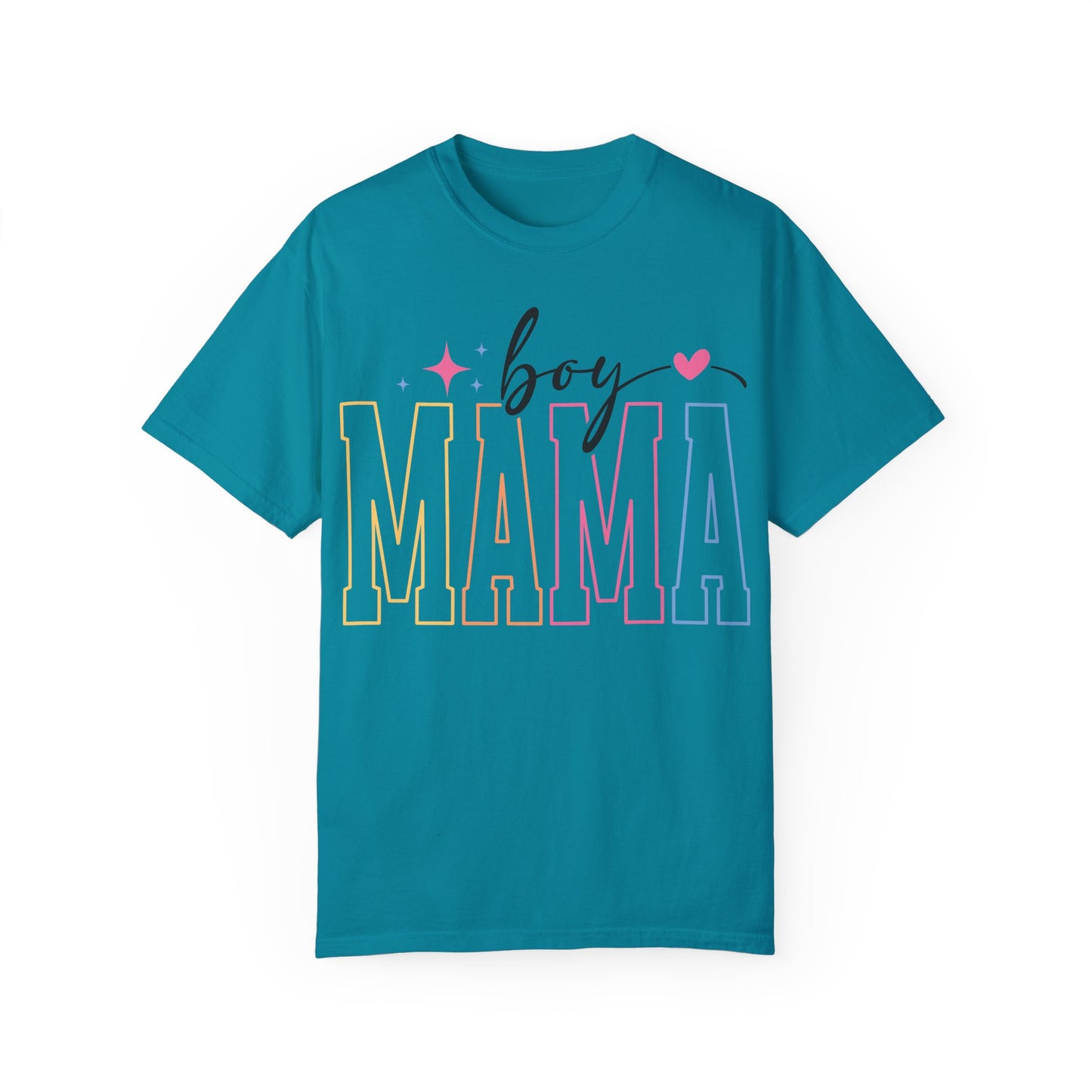 Boy Mama Unisex Garment-Dyed T-Shirt - Perfect Gift for Moms
