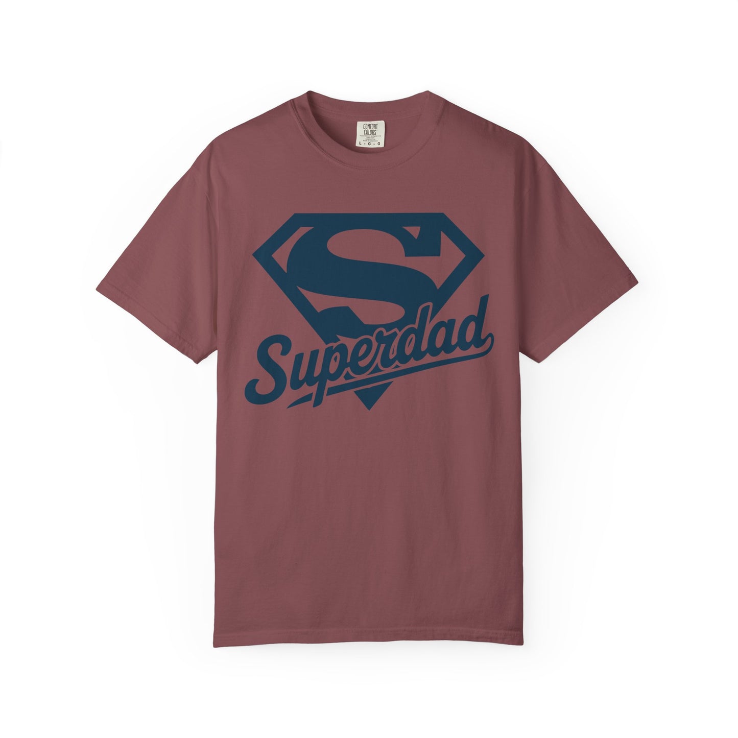 Superdad Unisex Garment-Dyed T-Shirt, Father's Day Gift, Dad T-Shirt, Birthday Gift, Family Reunion Wear, Casual Style
