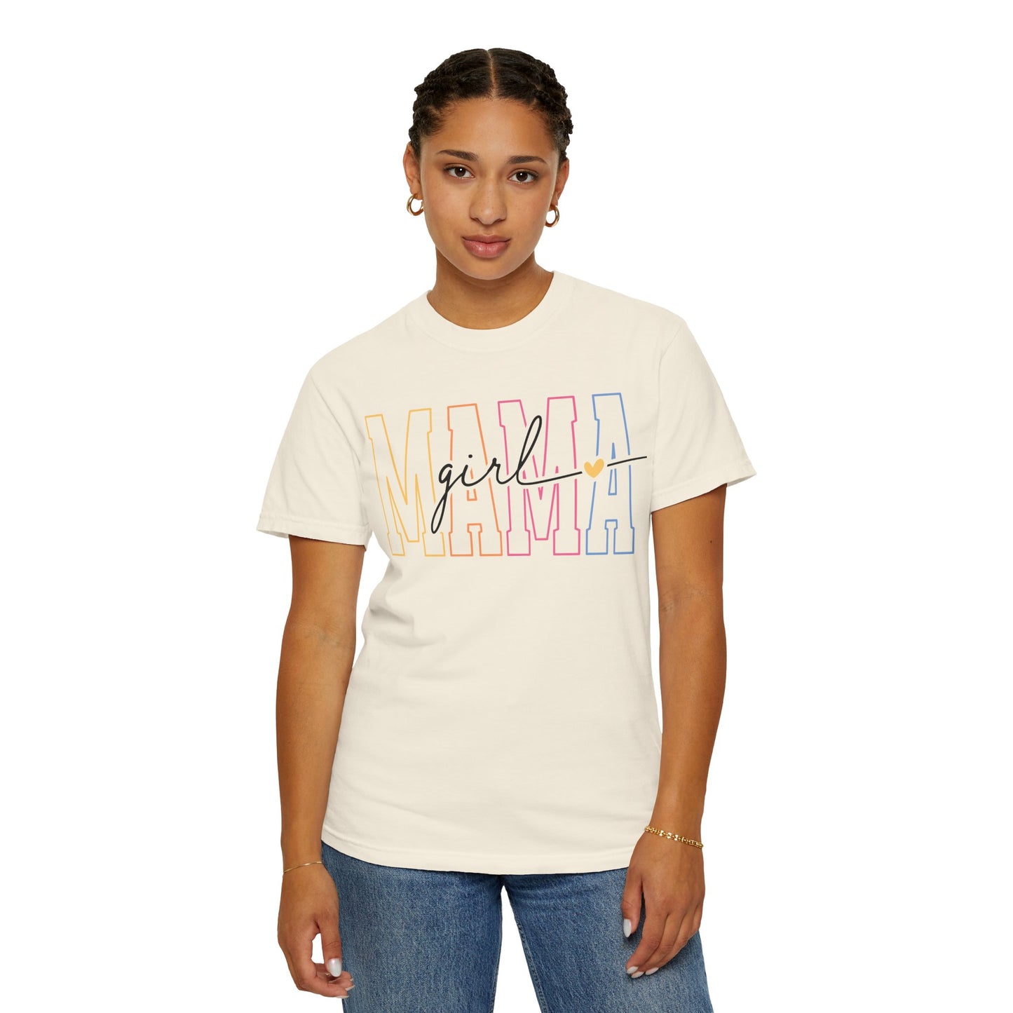 Mama Girl Unisex Garment-Dyed T-Shirt - Stylish and Comfortable Mother's Day Gift