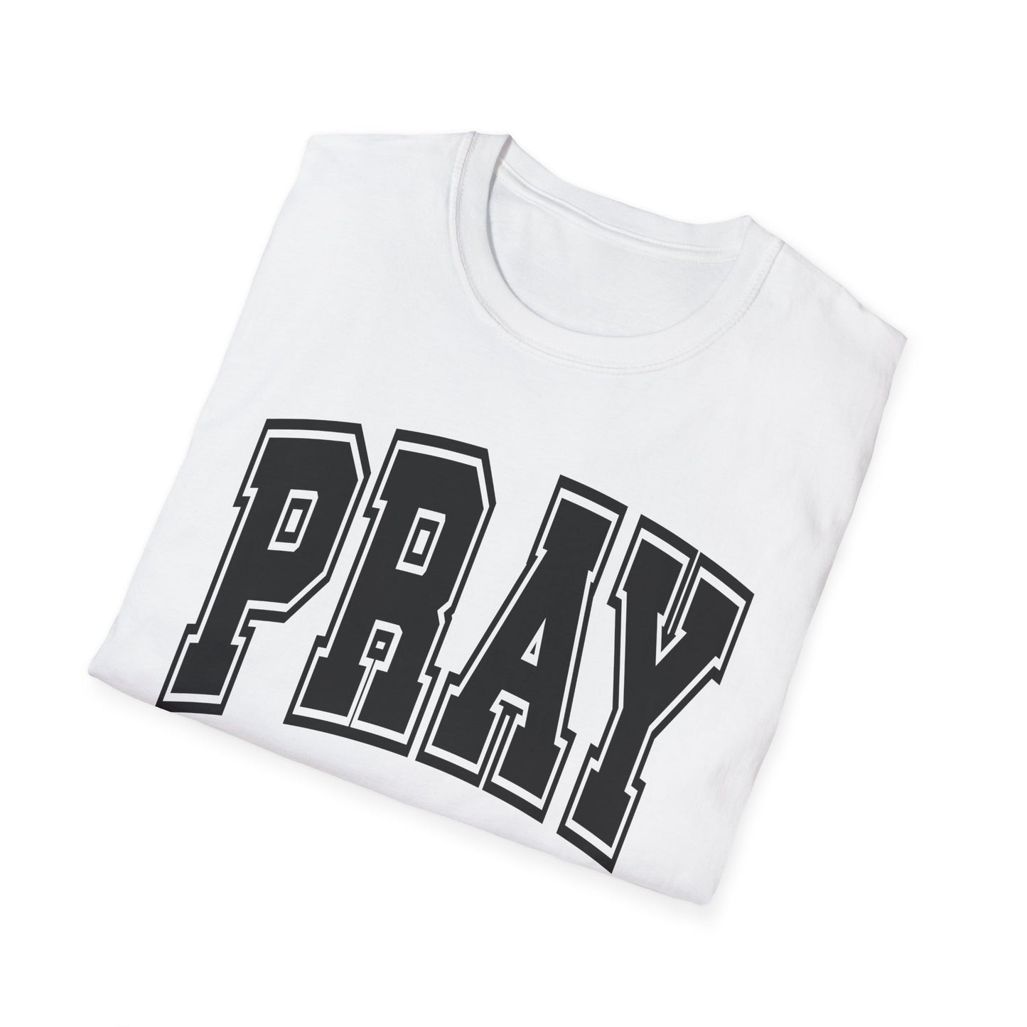 Pray Inspired Unisex T-Shirt, Motivational Tee, Spiritual Apparel, Faith-Based Gift, Christian Clothing