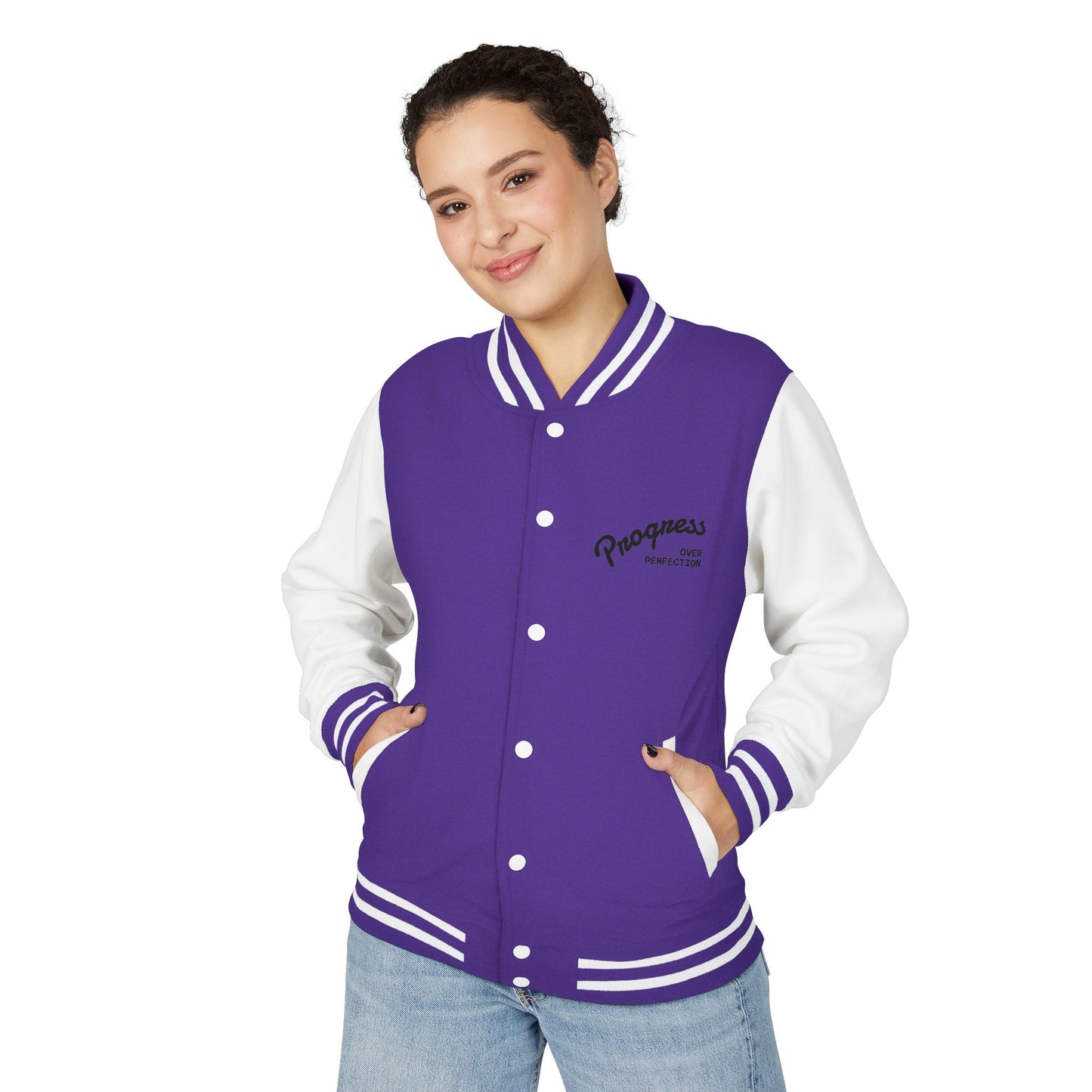 Retro Unisex Varsity Jacket, Classic Letterman Style, Perfect for Game Day, Casual Wear, Great Gift for Sports Fans