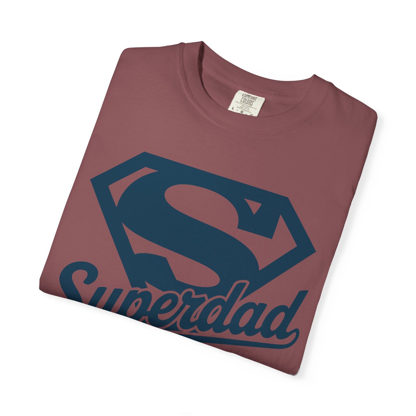 Superdad Unisex Garment-Dyed T-Shirt, Father's Day Gift, Dad T-Shirt, Birthday Gift, Family Reunion Wear, Casual Style