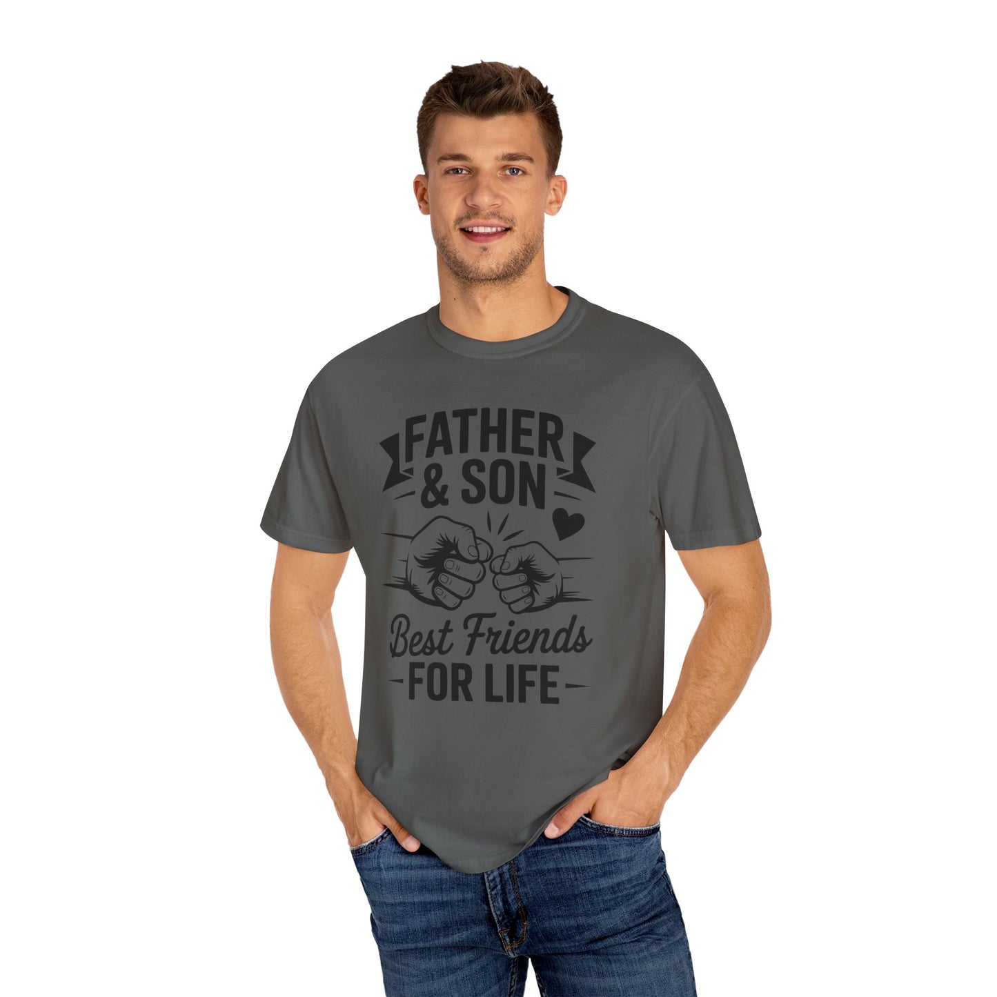 Father & Son Best Friends T-Shirt, Unisex Tee for Dads, Gifts for Fathers Day, Family Bonding, Matching Outfits, Casual Comfort