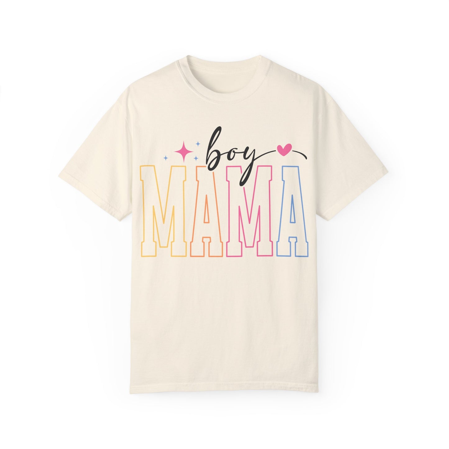 Boy Mama Unisex Garment-Dyed T-Shirt - Perfect Gift for Moms