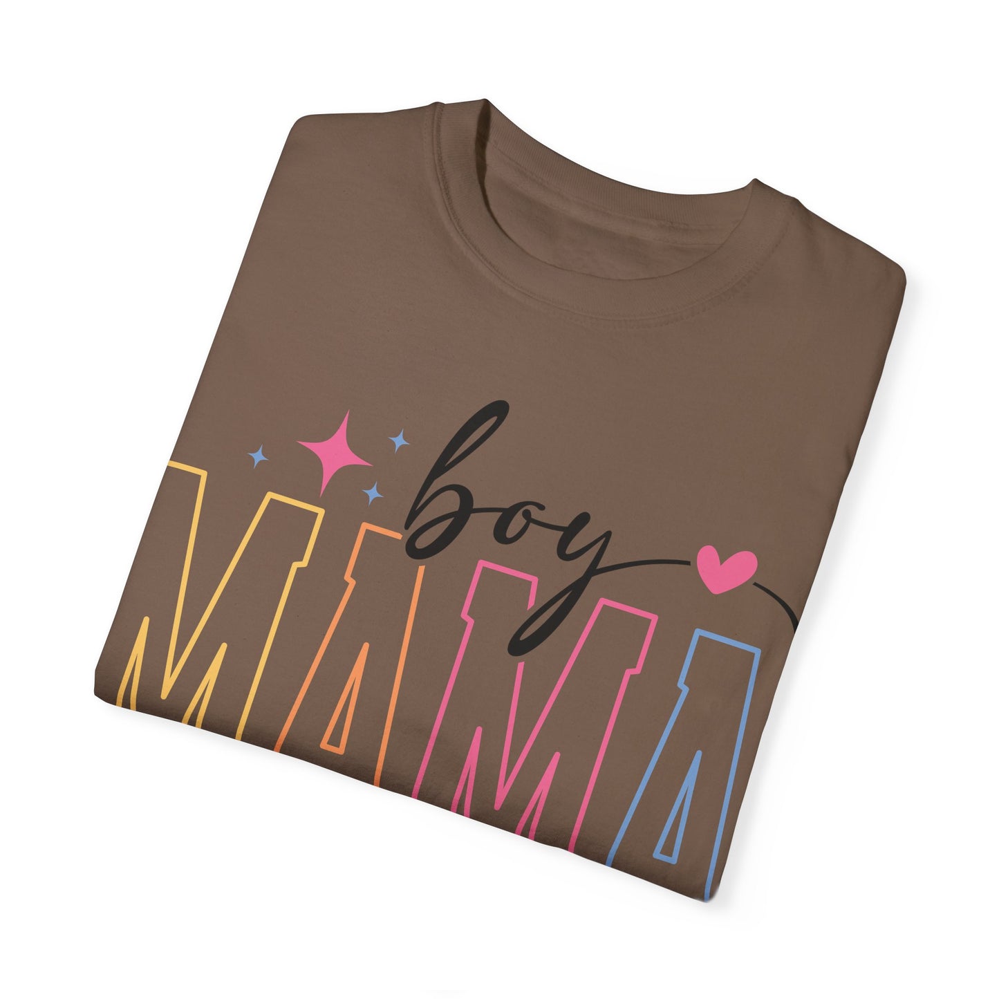 Boy Mama Unisex Garment-Dyed T-Shirt - Perfect Gift for Moms