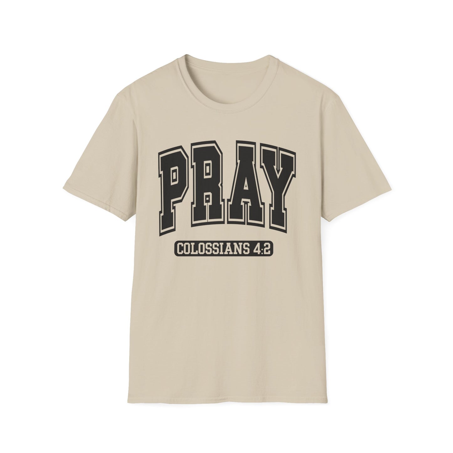 Pray Inspired Unisex T-Shirt, Motivational Tee, Spiritual Apparel, Faith-Based Gift, Christian Clothing