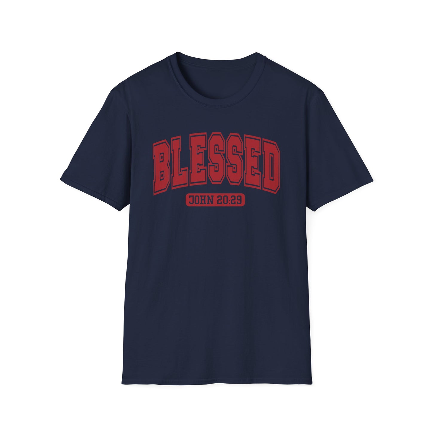Blessed Unisex T-Shirt, Faith Apparel, Christian Graphic Tee, Gift for Believers, Inspirational Shirt