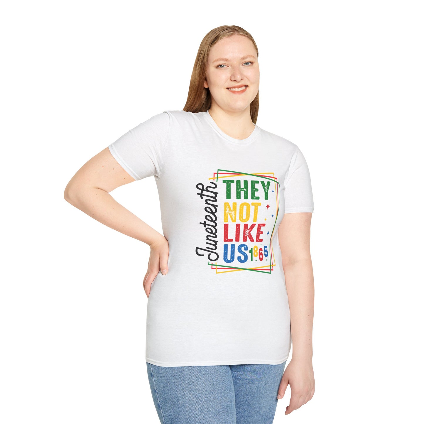 Juneteenth Celebration T-Shirt - "They Not Like Us!" Design