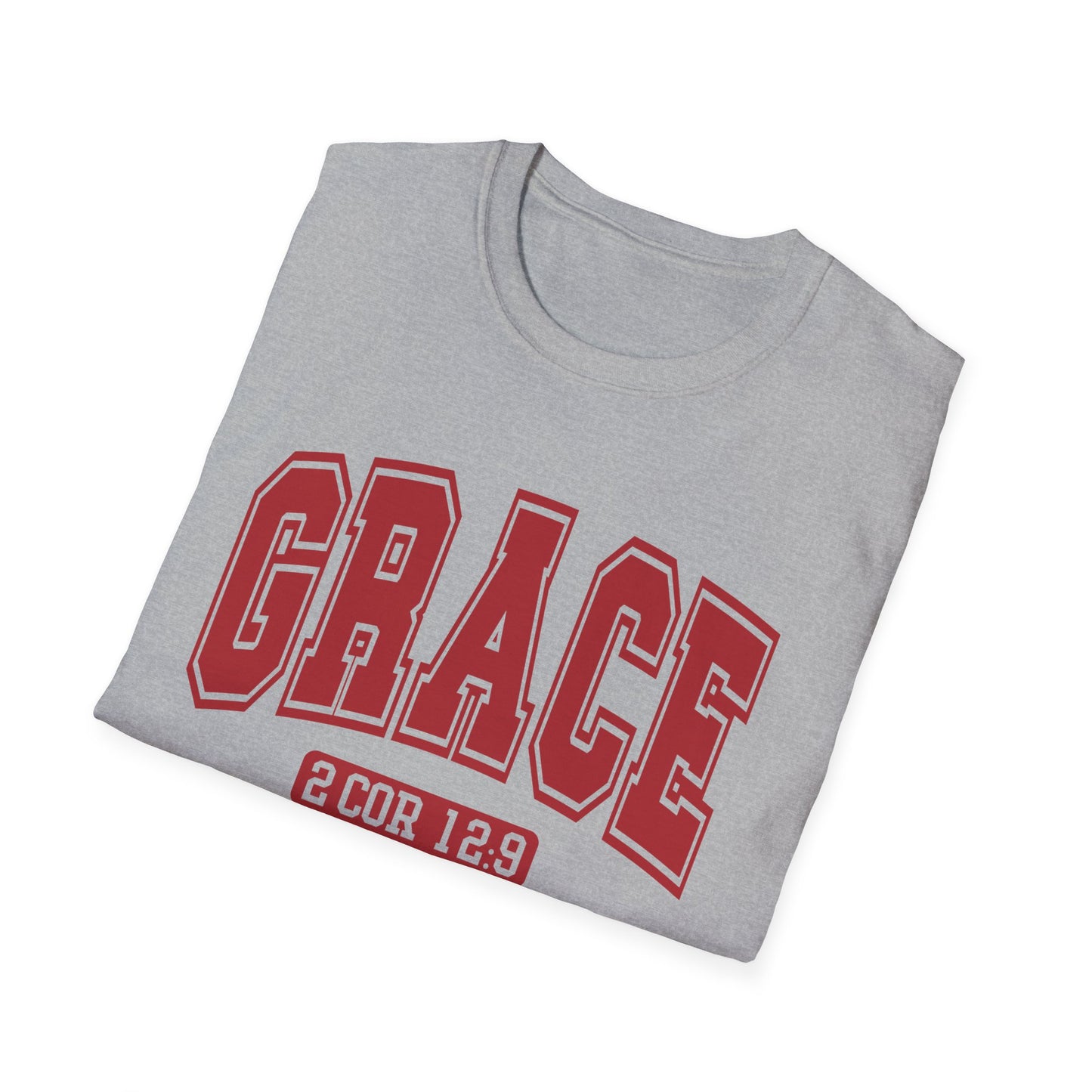 Grace T-Shirt, Inspirational Apparel, Christian Gift, Faith-Based Clothing, Casual Everyday Wear, Scripture Tee