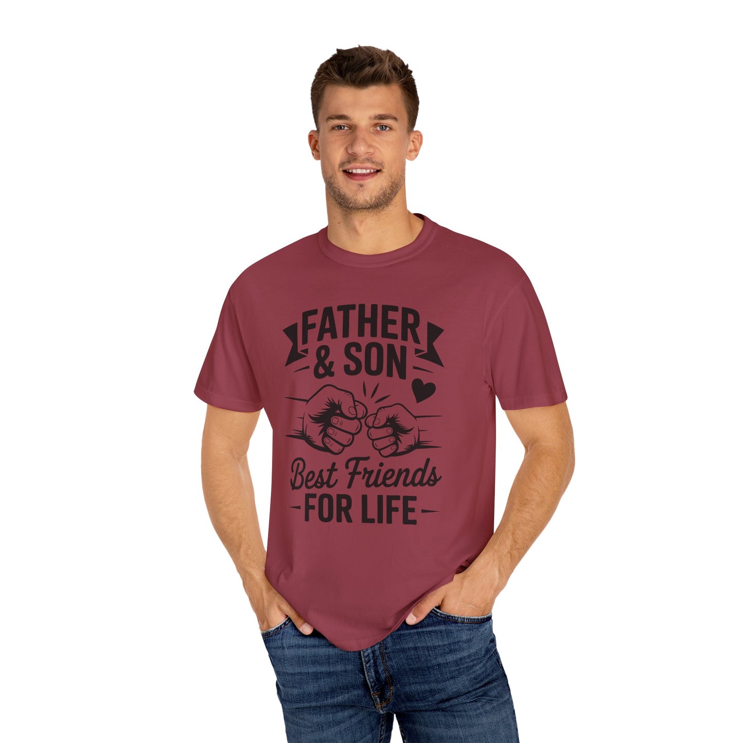 Father & Son Best Friends T-Shirt, Unisex Tee for Dads, Gifts for Fathers Day, Family Bonding, Matching Outfits, Casual Comfort