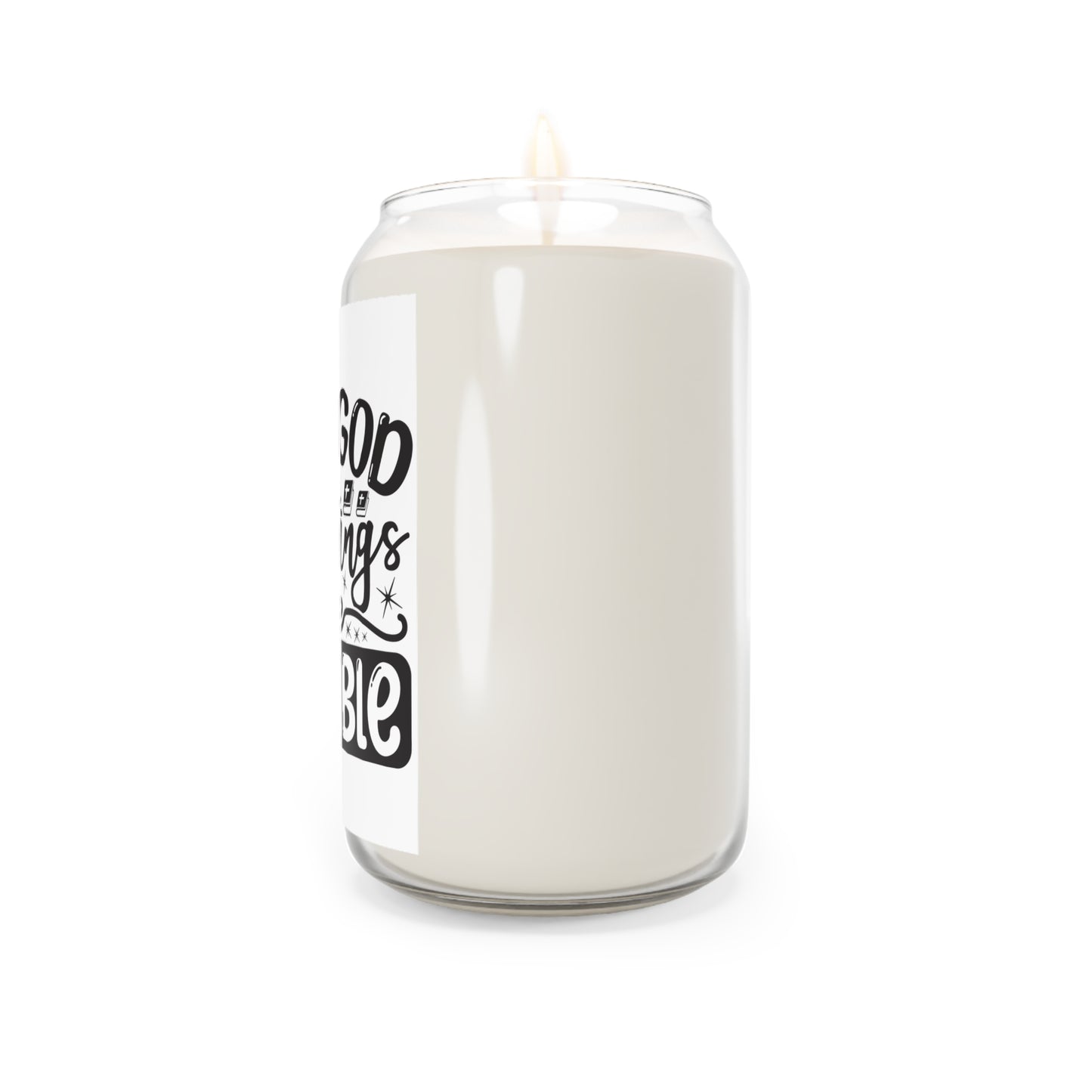 Faith-Inspired Scented Candle, Motivational Home Decor, Gift for Spiritual Friends, Encouragement, Relaxation Aid, Candle for All Occasions