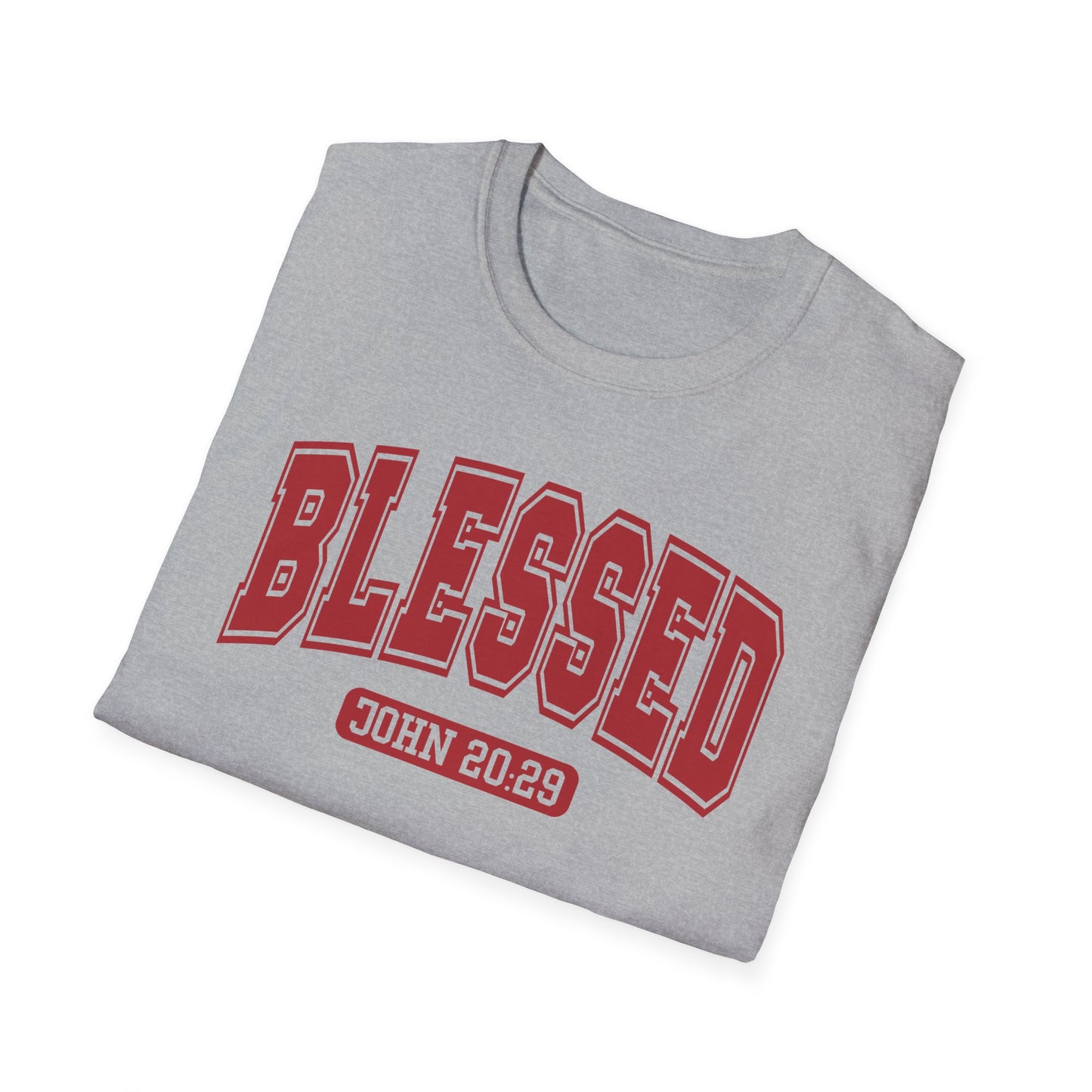 Blessed Unisex T-Shirt, Faith Apparel, Christian Graphic Tee, Gift for Believers, Inspirational Shirt
