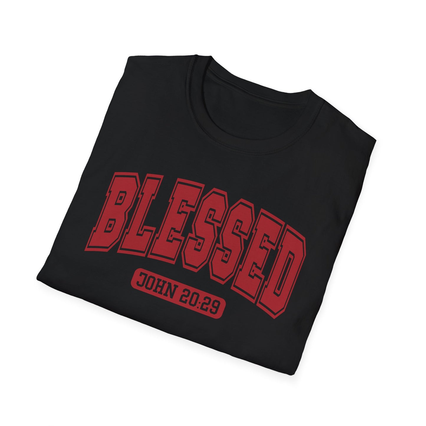 Blessed Unisex T-Shirt, Faith Apparel, Christian Graphic Tee, Gift for Believers, Inspirational Shirt