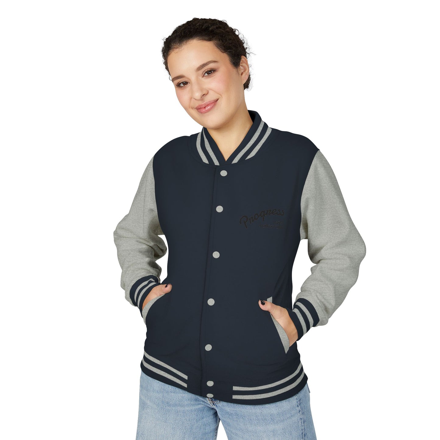 Retro Unisex Varsity Jacket, Classic Letterman Style, Perfect for Game Day, Casual Wear, Great Gift for Sports Fans