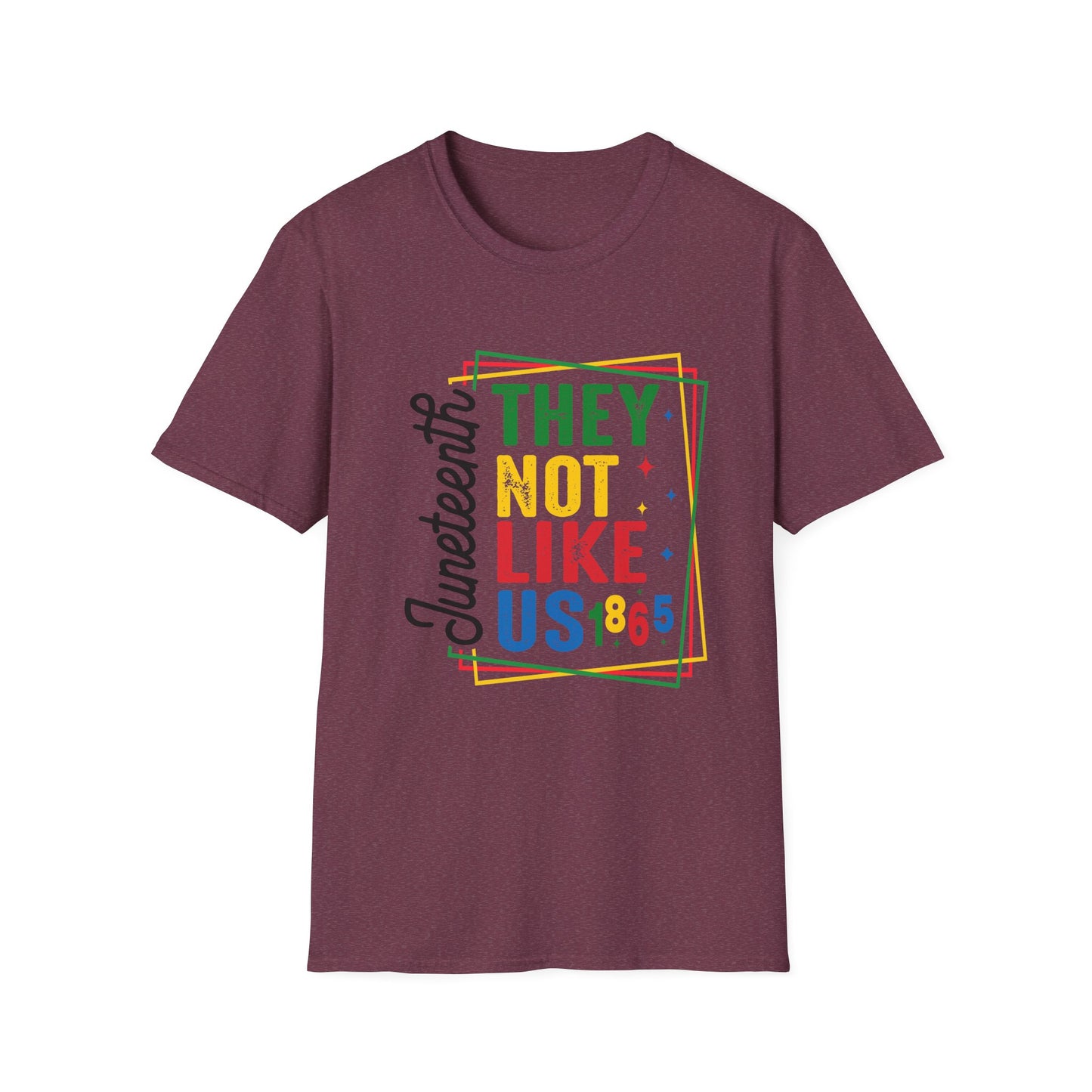 Juneteenth Celebration T-Shirt - "They Not Like Us!" Design