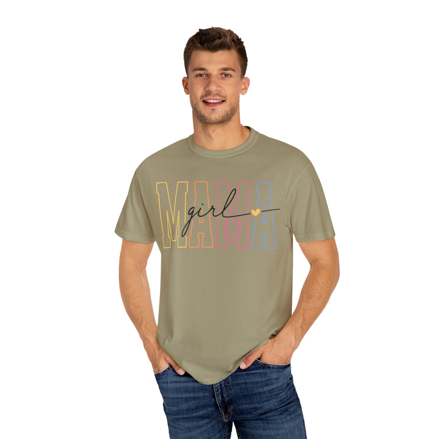 Mama Girl Unisex Garment-Dyed T-Shirt - Stylish and Comfortable Mother's Day Gift