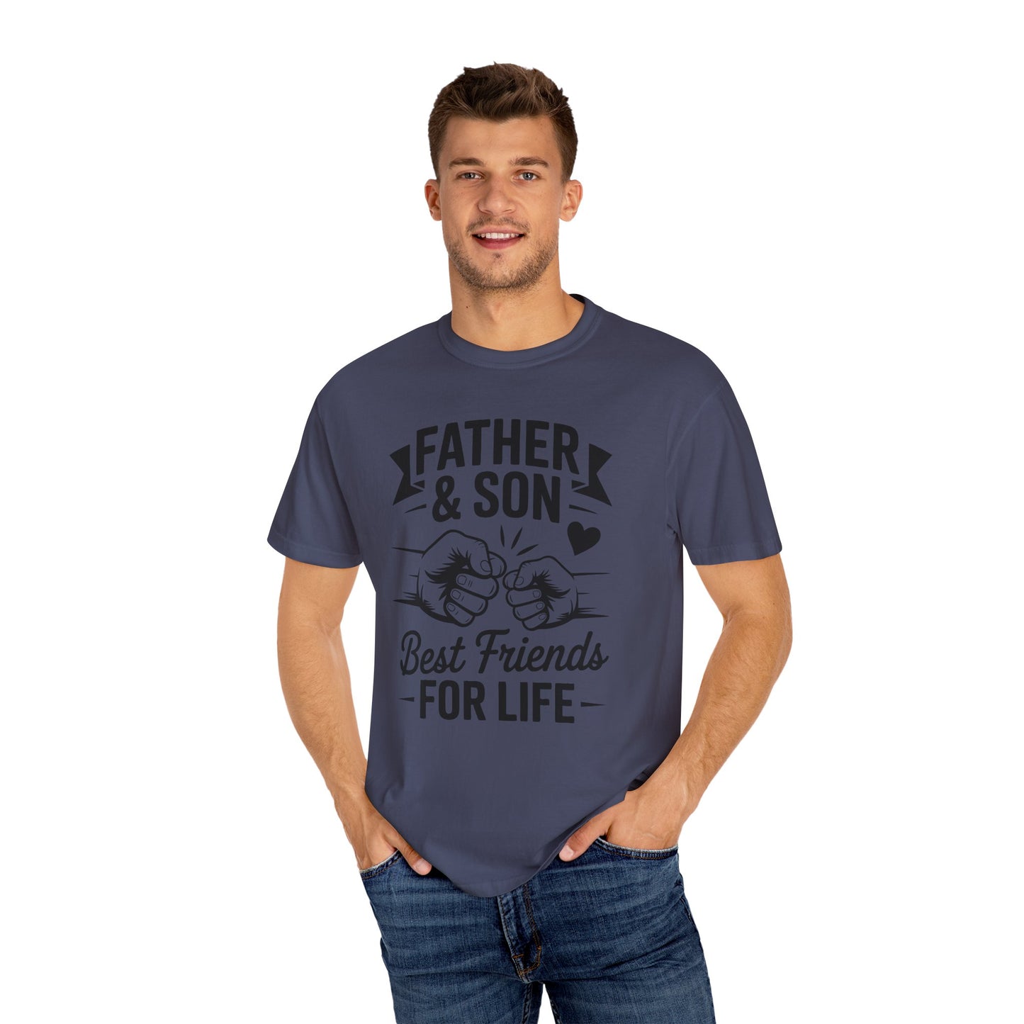 Father & Son Best Friends T-Shirt, Unisex Tee for Dads, Gifts for Fathers Day, Family Bonding, Matching Outfits, Casual Comfort