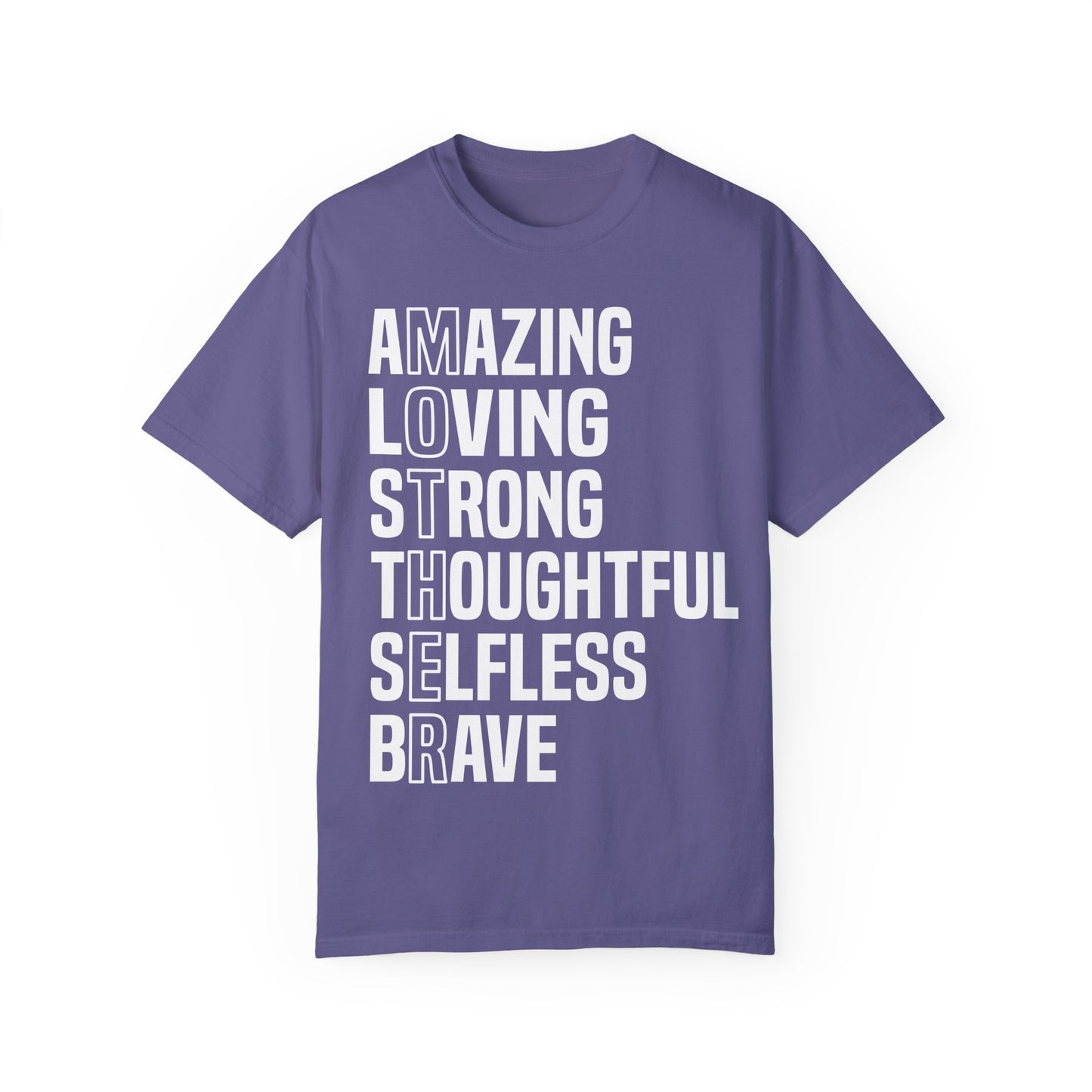 Inspirational Unisex T-Shirt - Amazing Loving Strong Thoughtful Selfless Brave