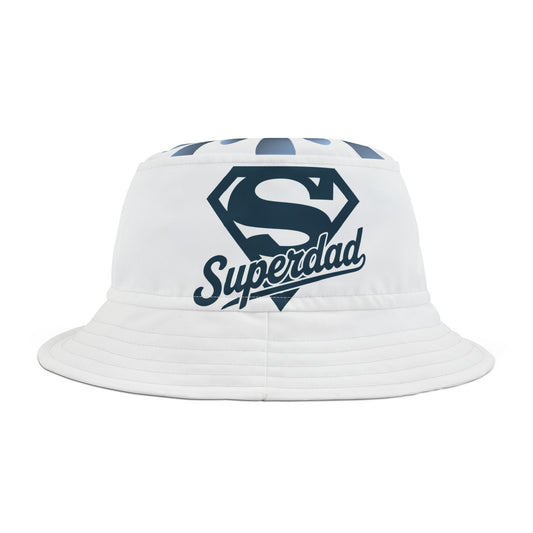 Superdad Bucket Hat, Stylish Summer Hat, Gift for Father's Day, Casual Beachwear, Dad's Outdoor Accessory