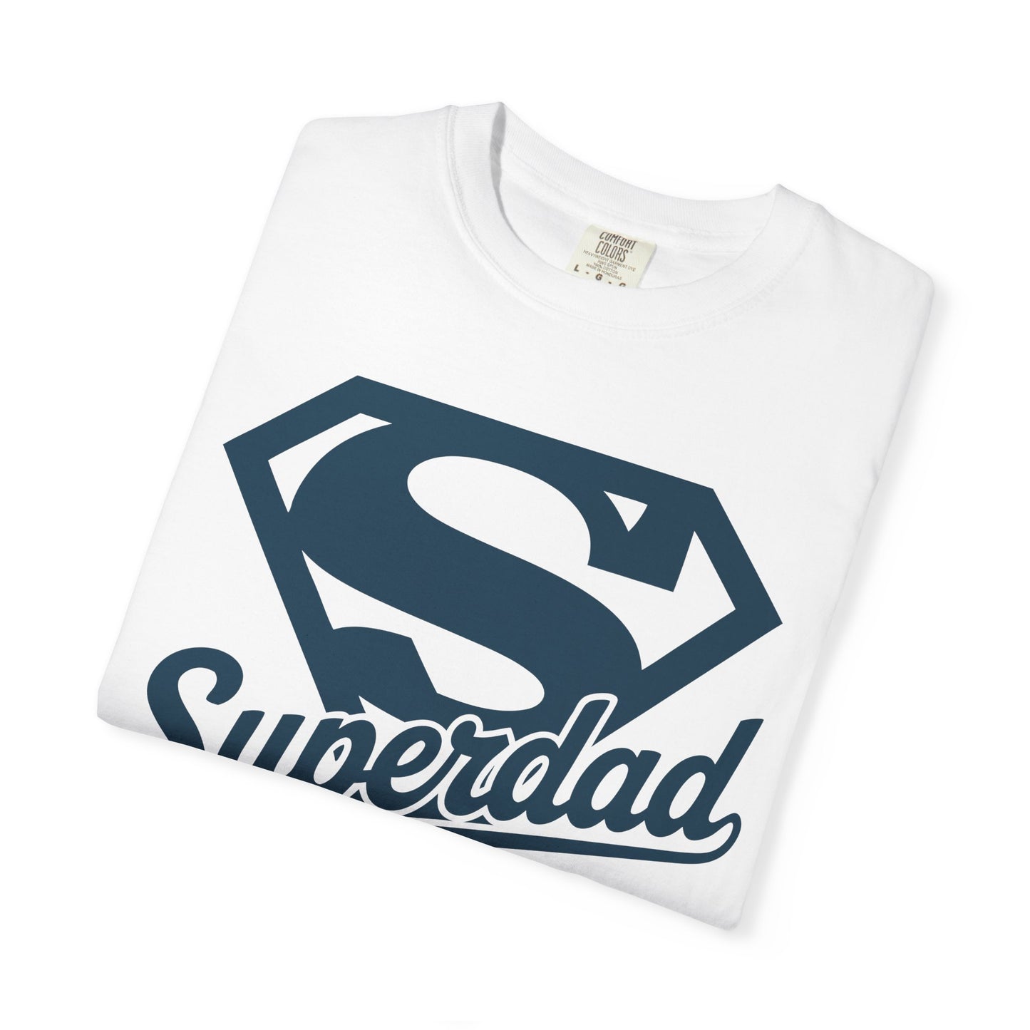 Superdad Unisex Garment-Dyed T-Shirt, Father's Day Gift, Dad T-Shirt, Birthday Gift, Family Reunion Wear, Casual Style