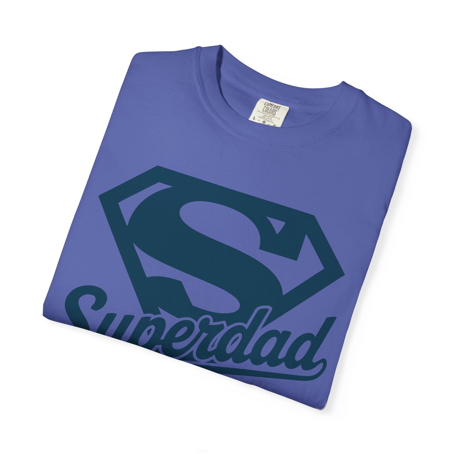 Superdad Unisex Garment-Dyed T-Shirt, Father's Day Gift, Dad T-Shirt, Birthday Gift, Family Reunion Wear, Casual Style