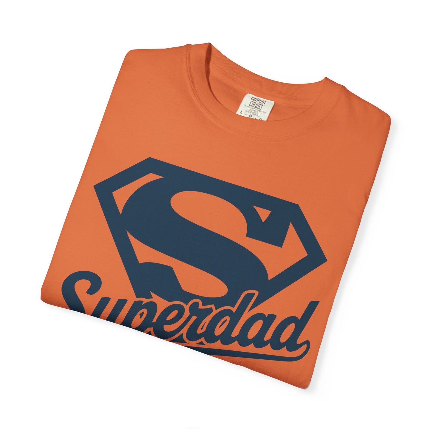 Superdad Unisex Garment-Dyed T-Shirt, Father's Day Gift, Dad T-Shirt, Birthday Gift, Family Reunion Wear, Casual Style