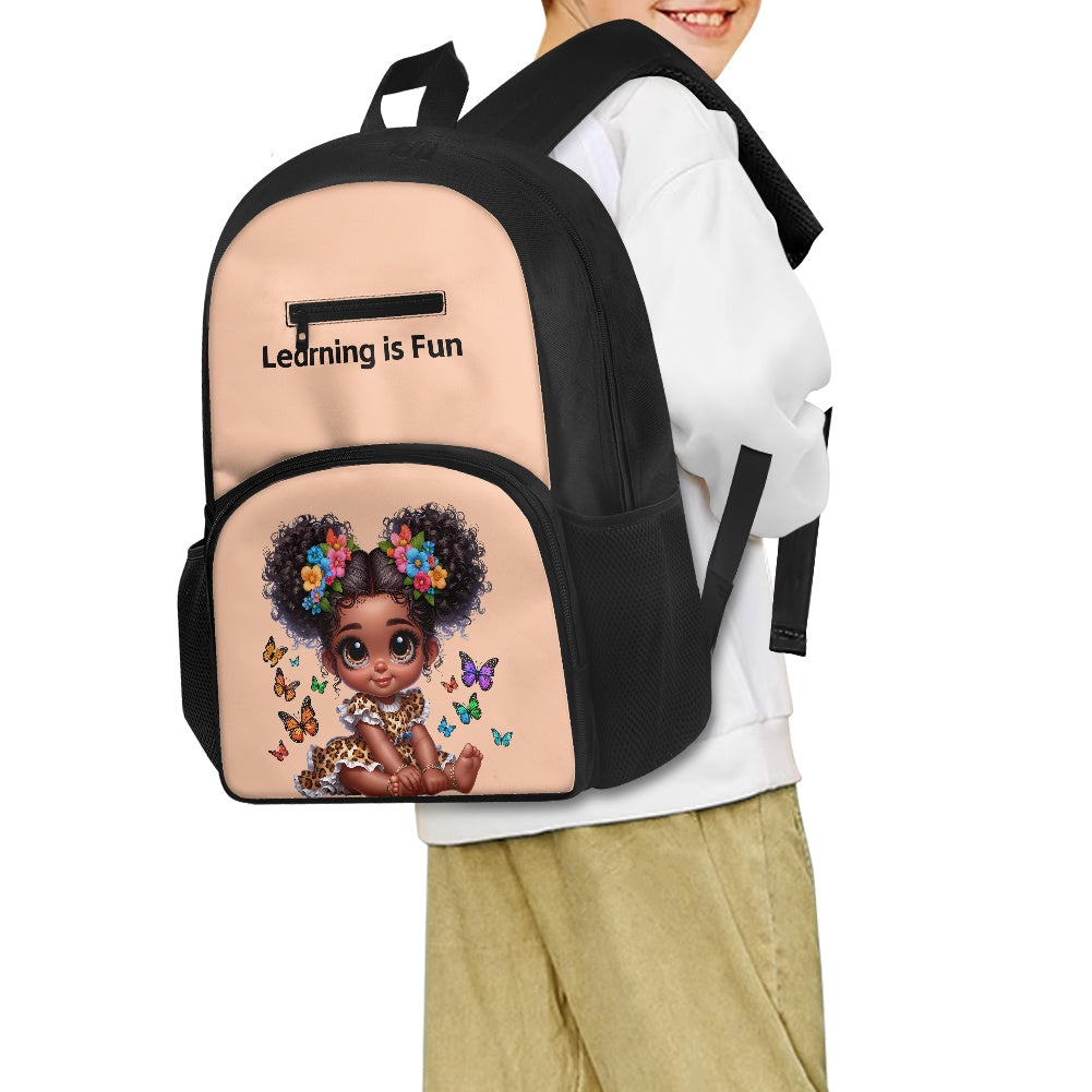 17 inch Children's School Bag Polyester