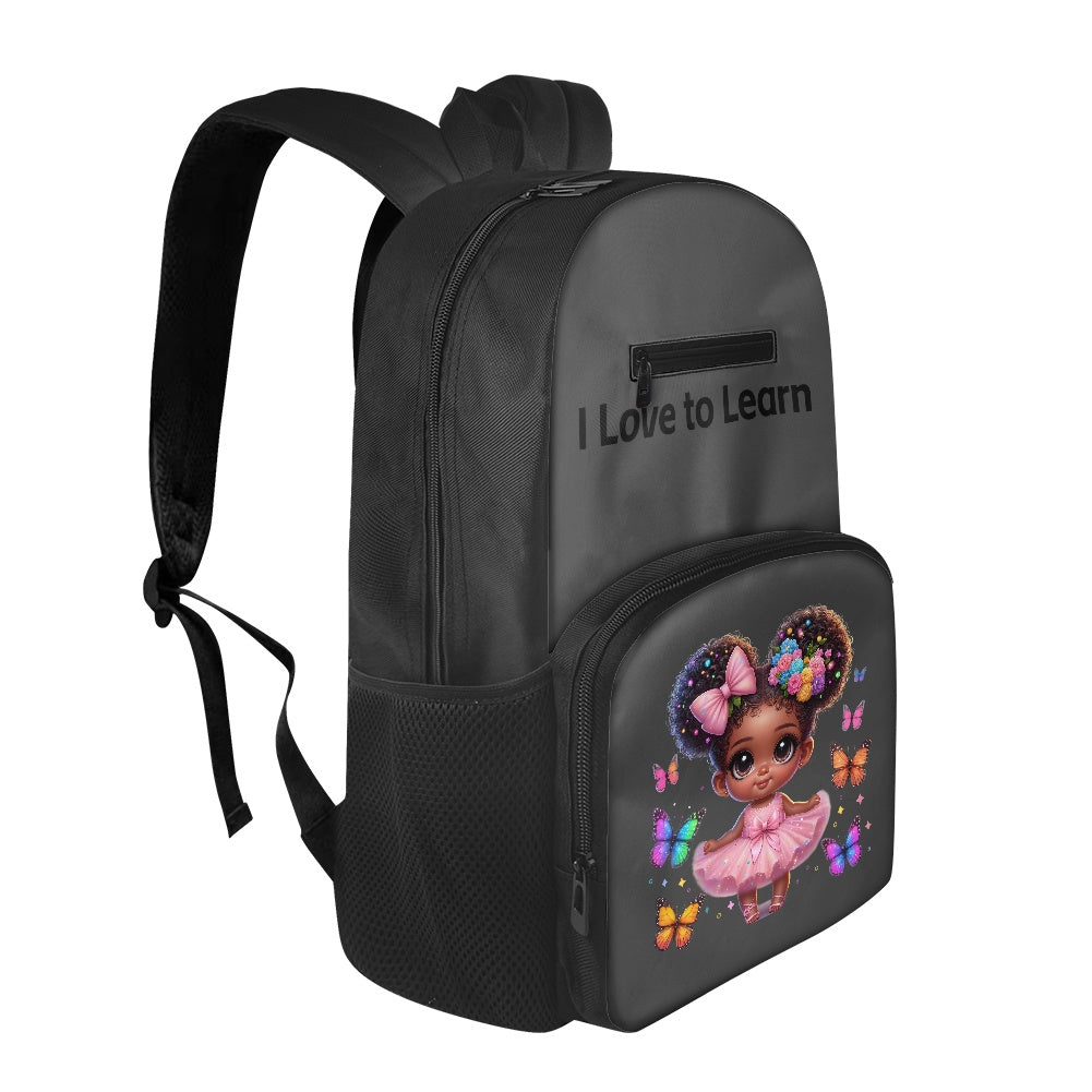 17 inch Children's School Bag Polyester