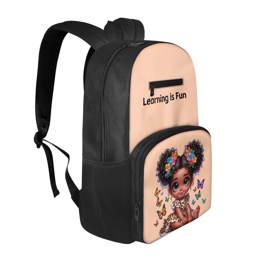 17 inch Children's School Bag Polyester