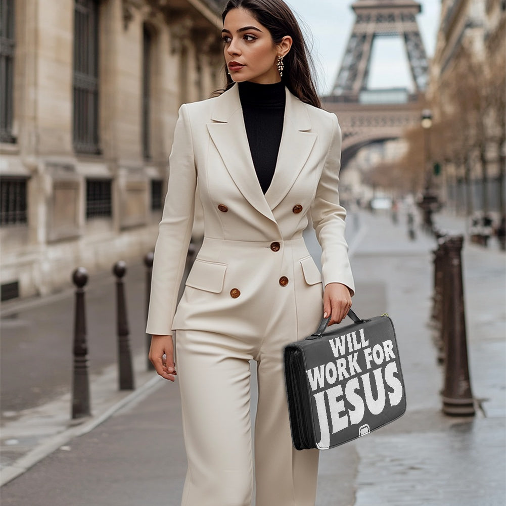 Litchi PU Bible Bag (Strapless)