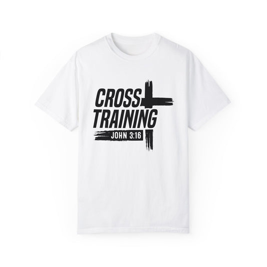 Cross Training Faith  Unisex Garment-Dyed T-shirt