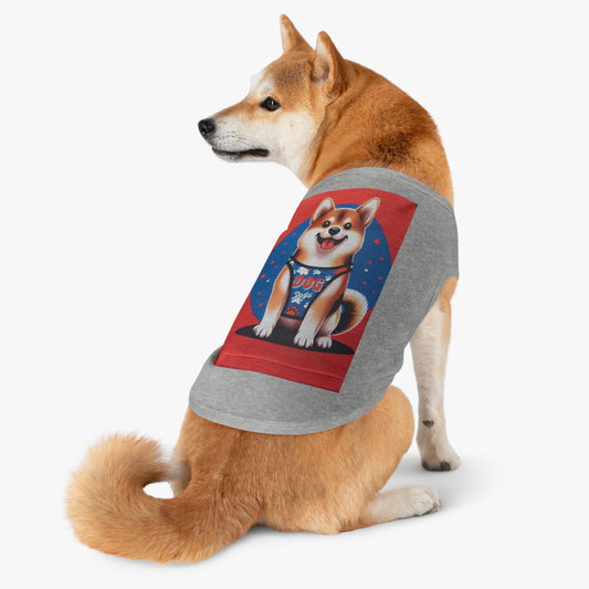 Cute Dog Tank Top for Pets, Stylish Pet Apparel, Summer Pet Fashion, Dog Lover Gift, Adorable Pet Clothing
