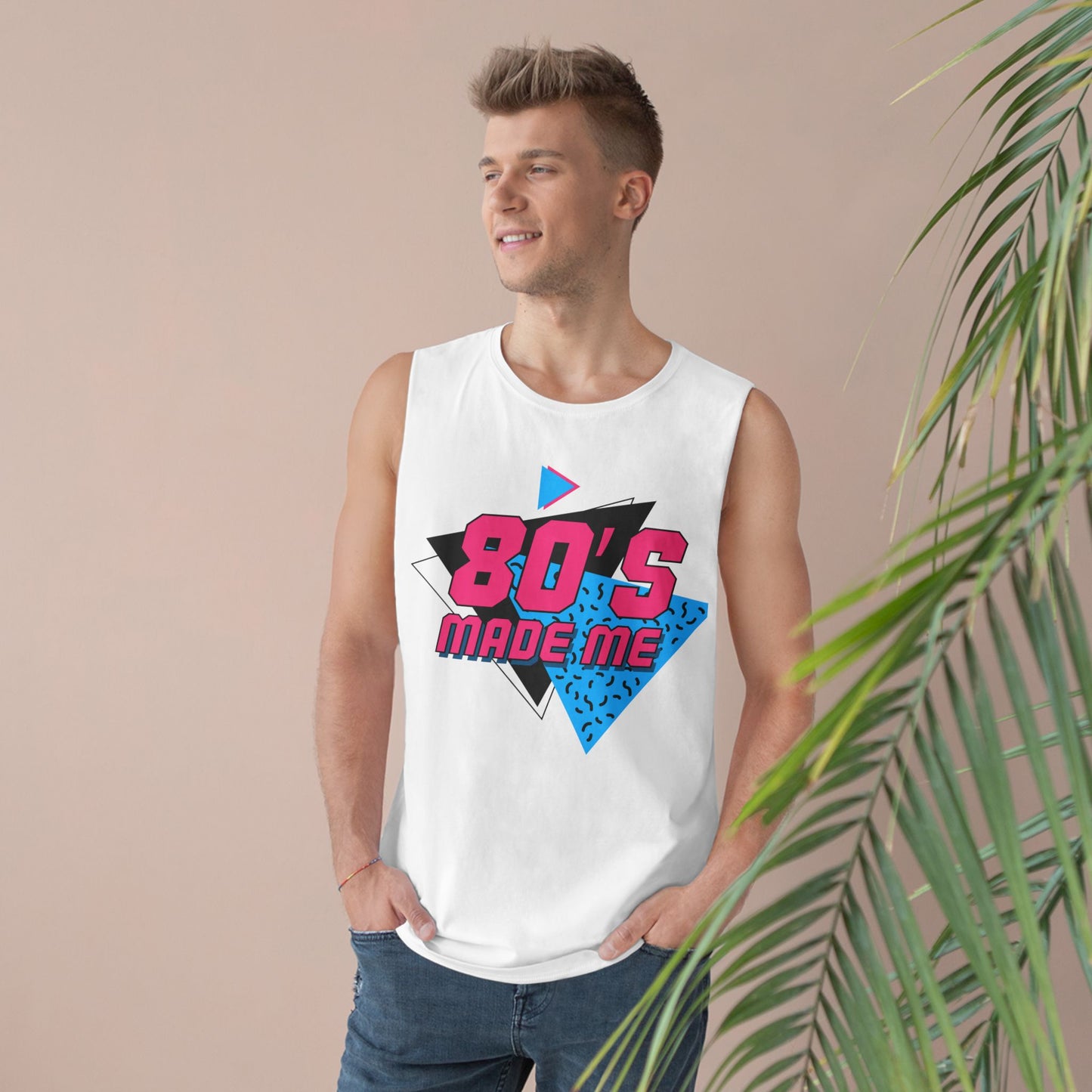 80's Made Me Unisex Barnard Tank