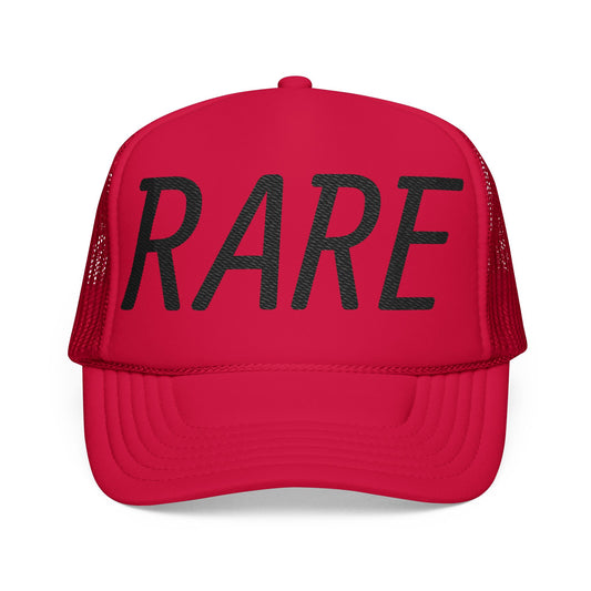 Rare Embroidered Foam Trucker Hat, Trendy Snapback Cap for Casual Style, Unique Gift for Fashion Lovers, Summer Accessory, Outdoor [...]