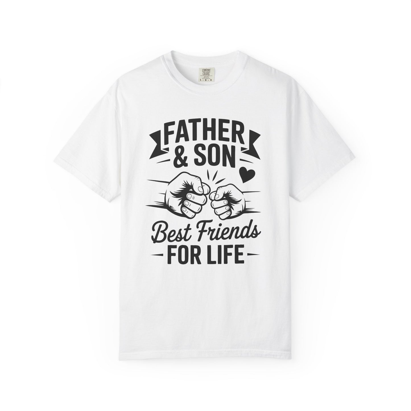 Father & Son Best Friends T-Shirt, Unisex Tee for Dads, Gifts for Fathers Day, Family Bonding, Matching Outfits, Casual Comfort