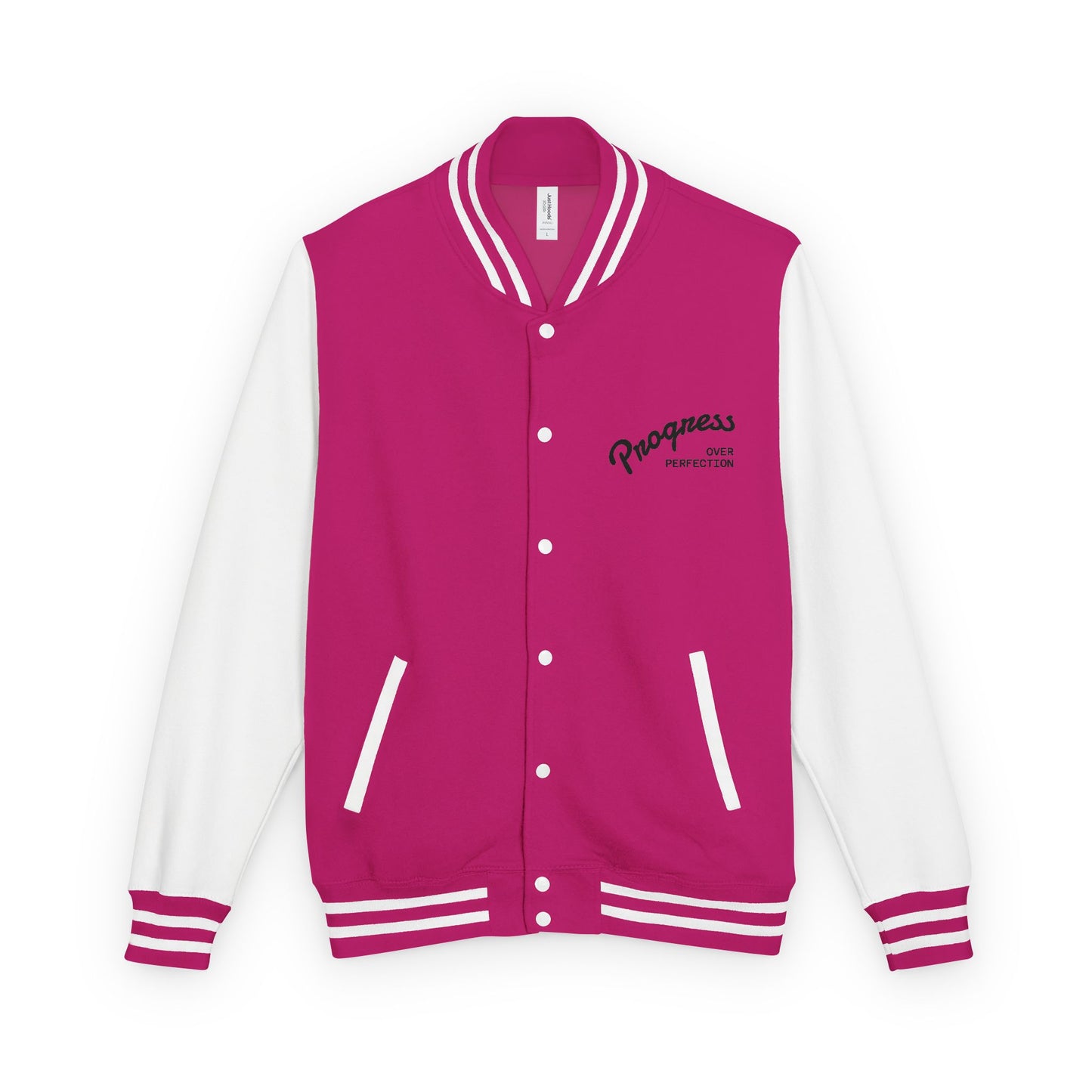 Retro Unisex Varsity Jacket, Classic Letterman Style, Perfect for Game Day, Casual Wear, Great Gift for Sports Fans